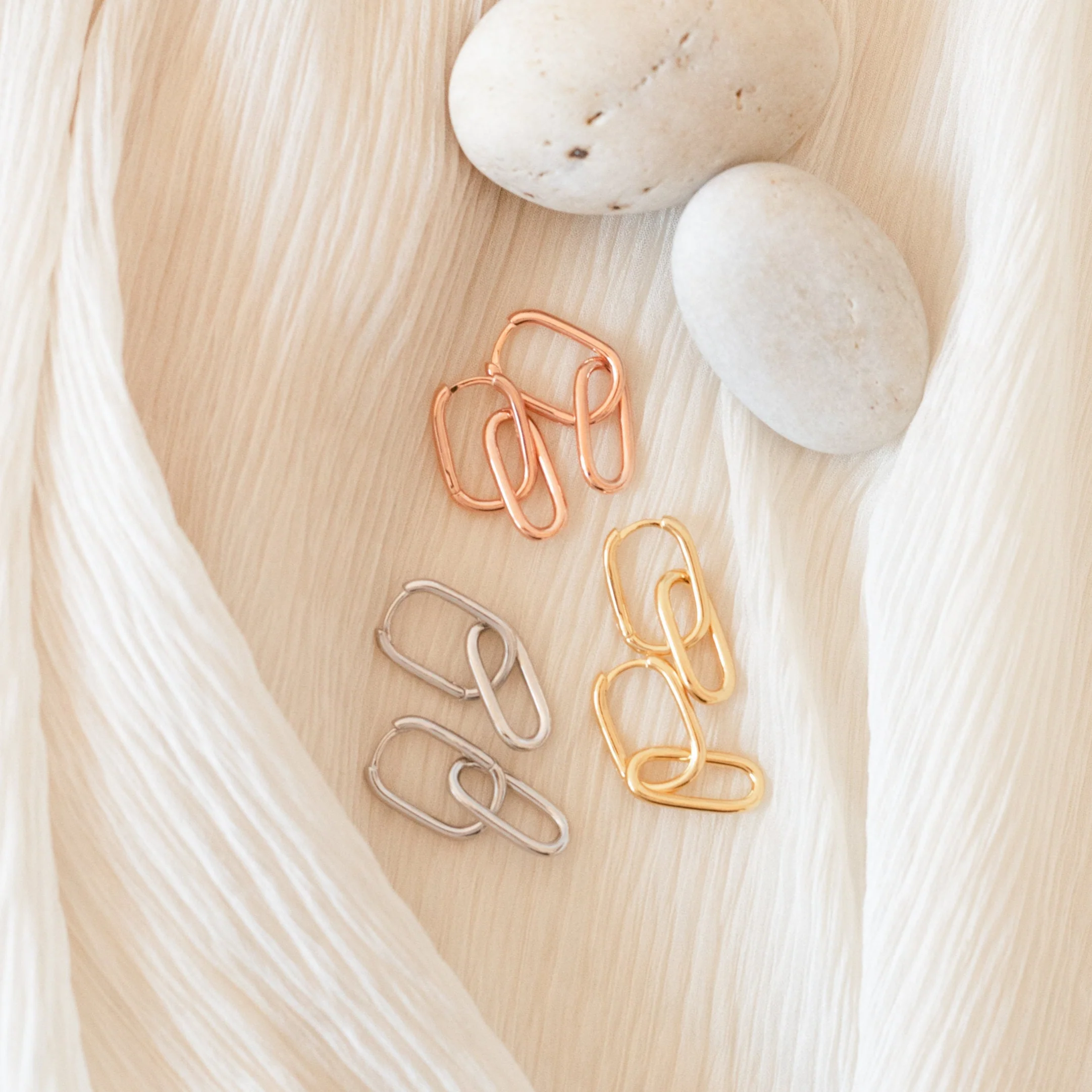Amanda Link Earrings - Image 4