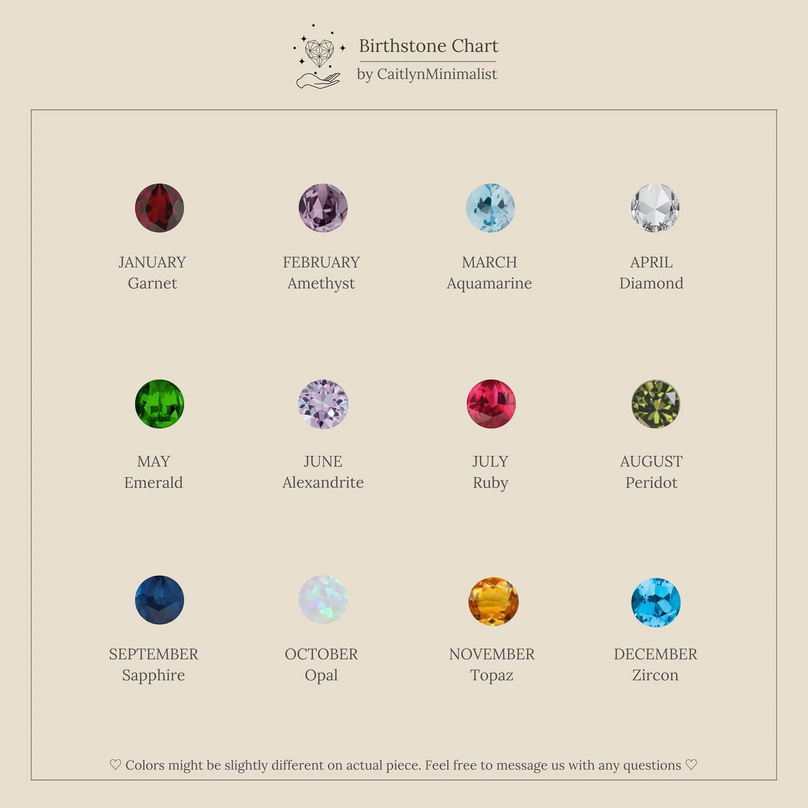 Amethyst Birthstone Drop Studs - Image 8