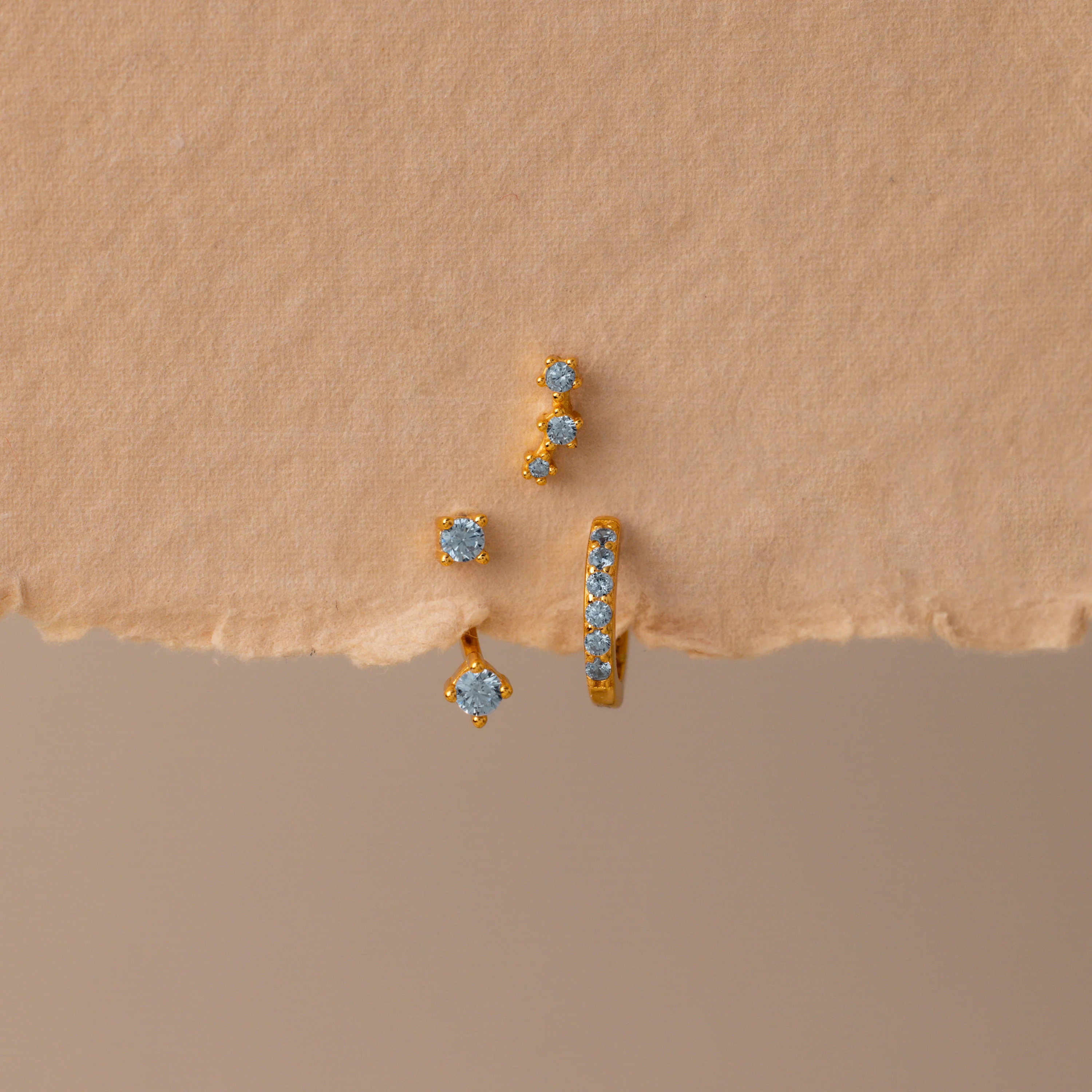 Birthstone Earring Trio Set - Image 5