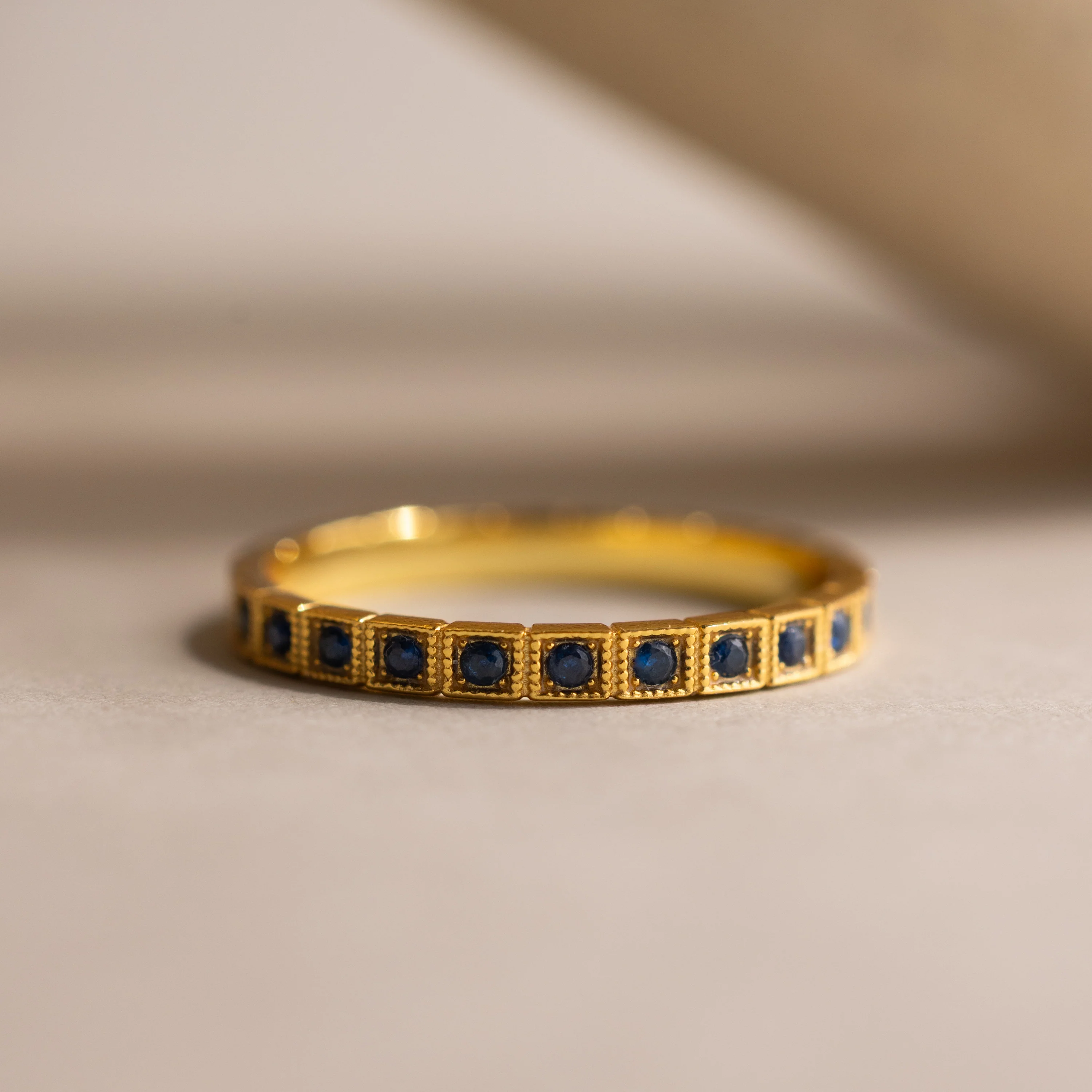 Art Deco Sapphire Eternity Ring