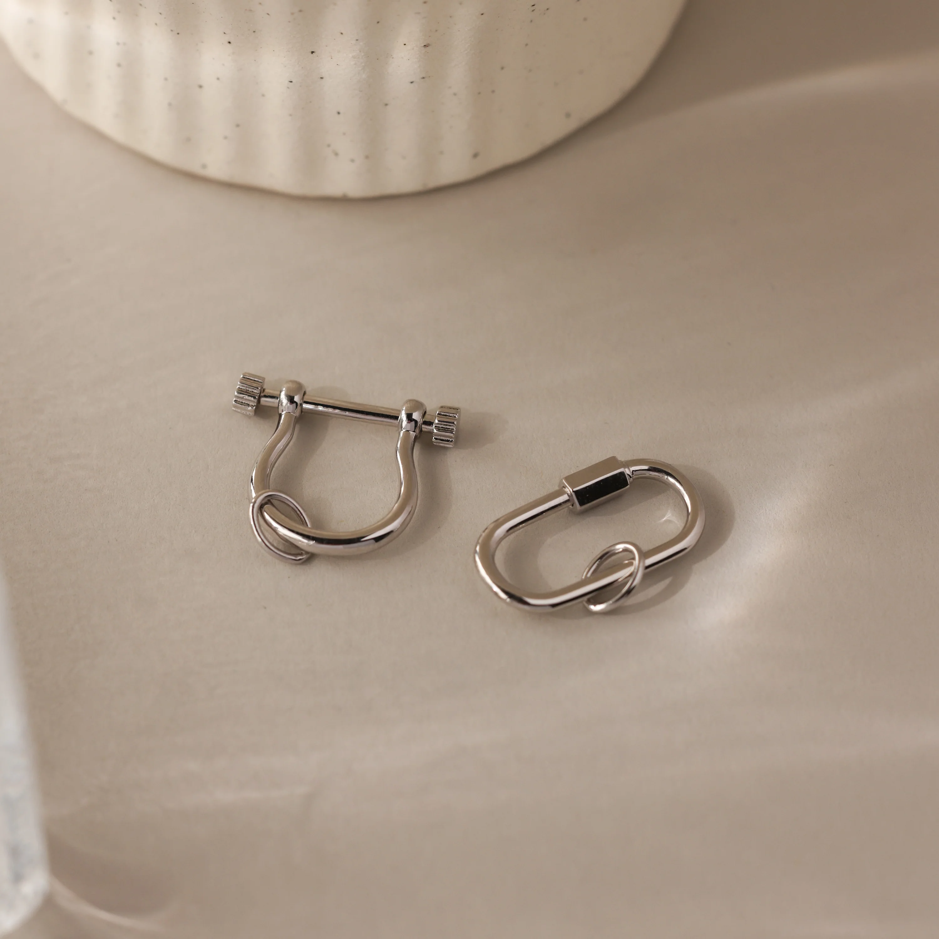 Bar & Carabiner Charm Set - Image 2