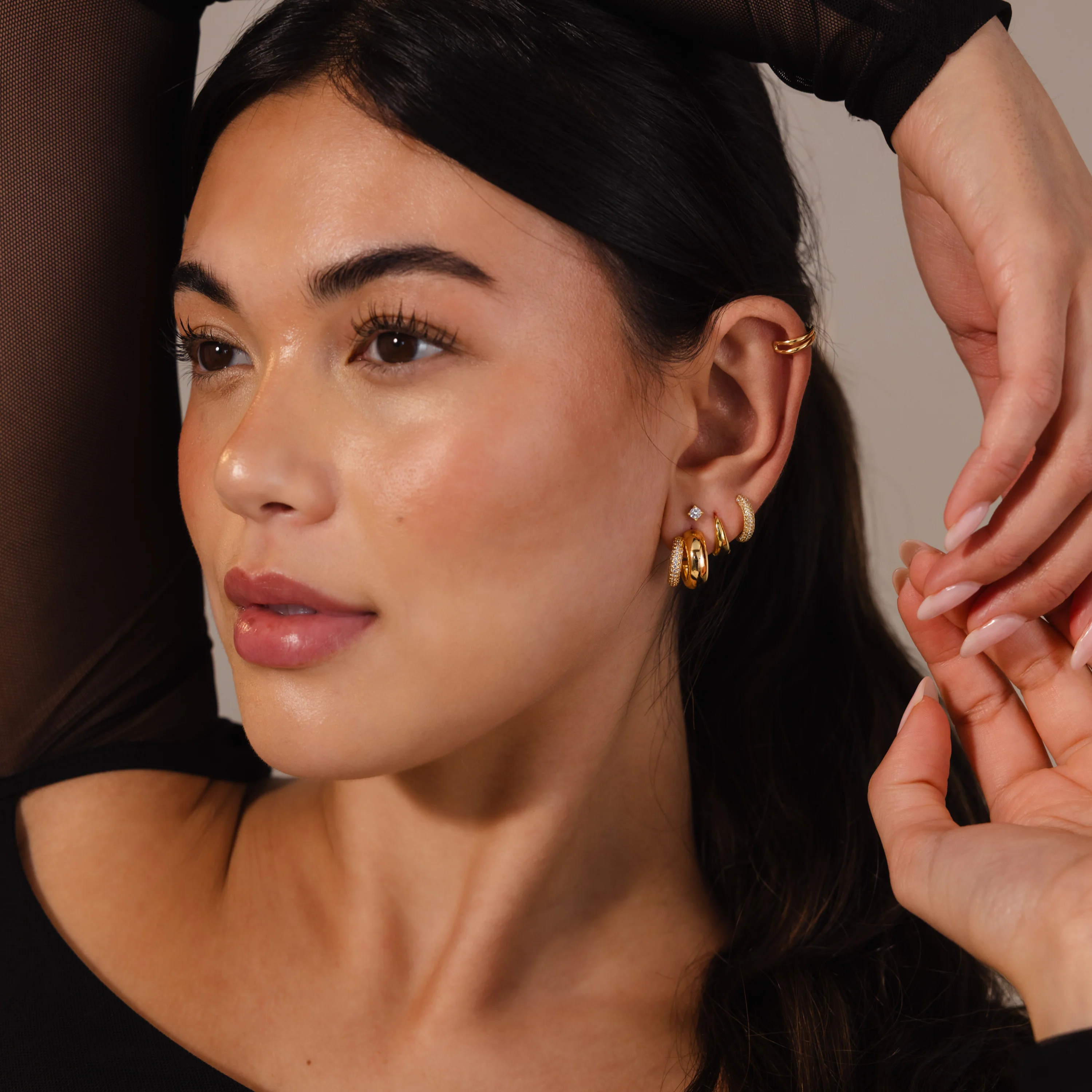 Duo Pave Dome Studs - Image 7