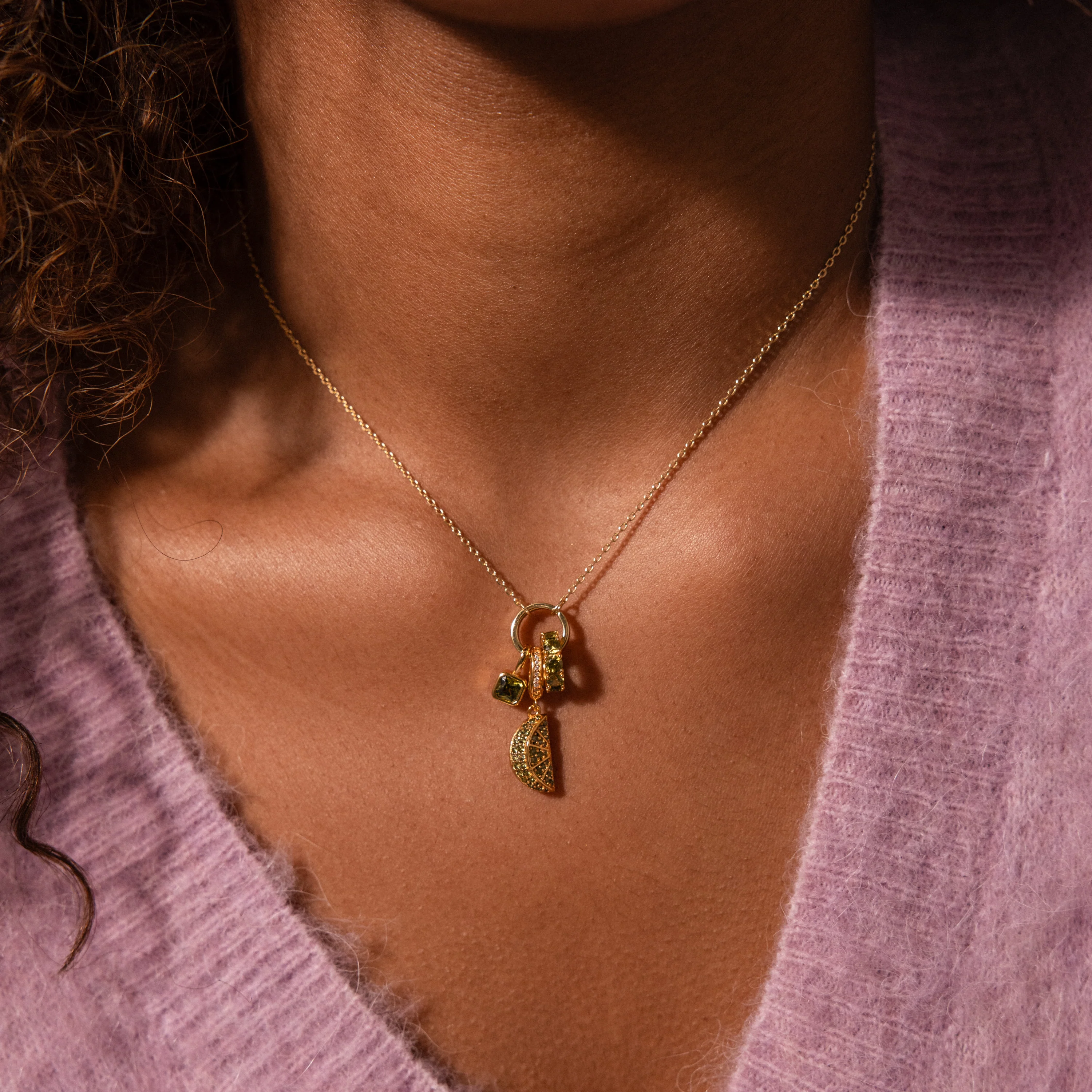 Emerald Avocado Charm - Image 4