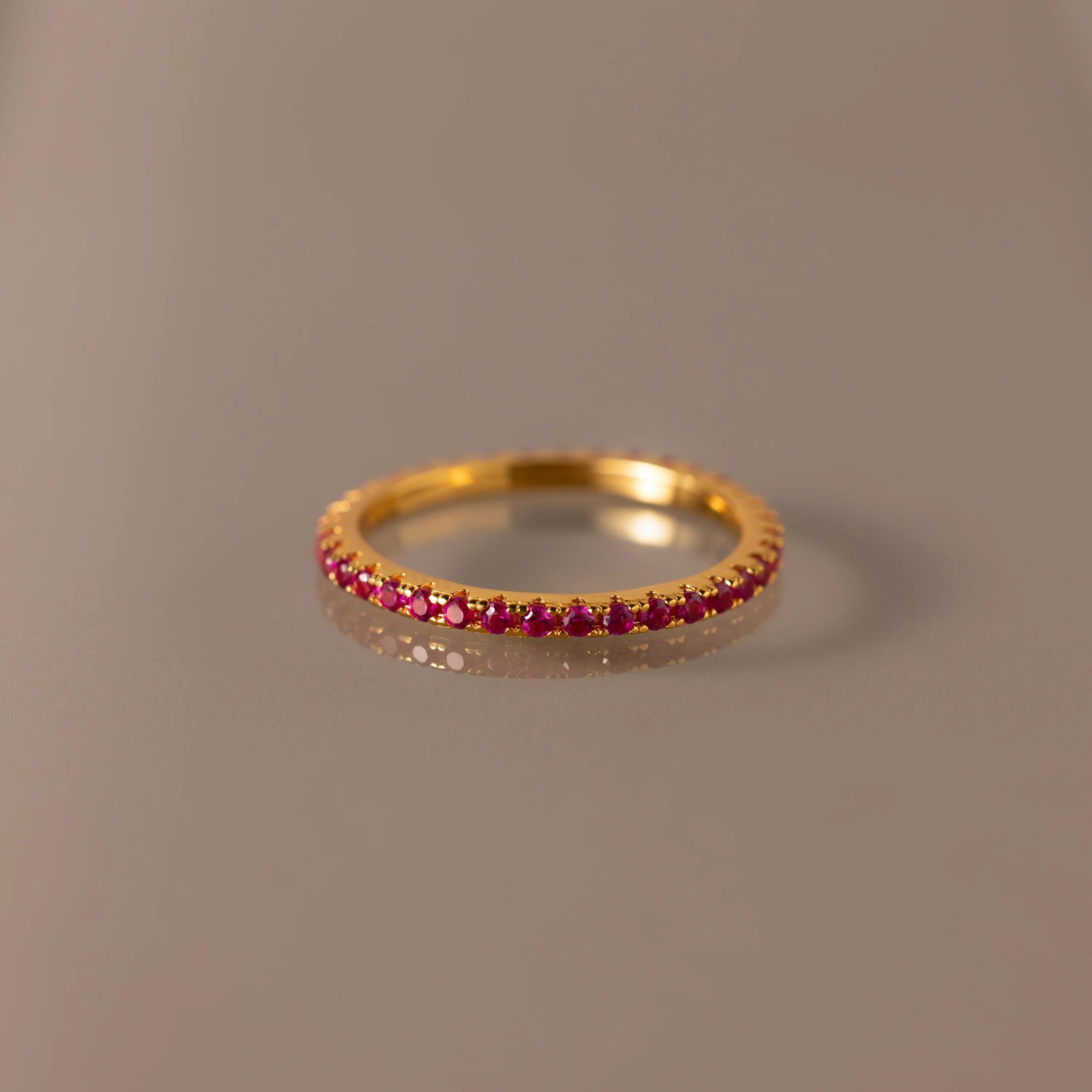 Endless Eternity Ruby Ring