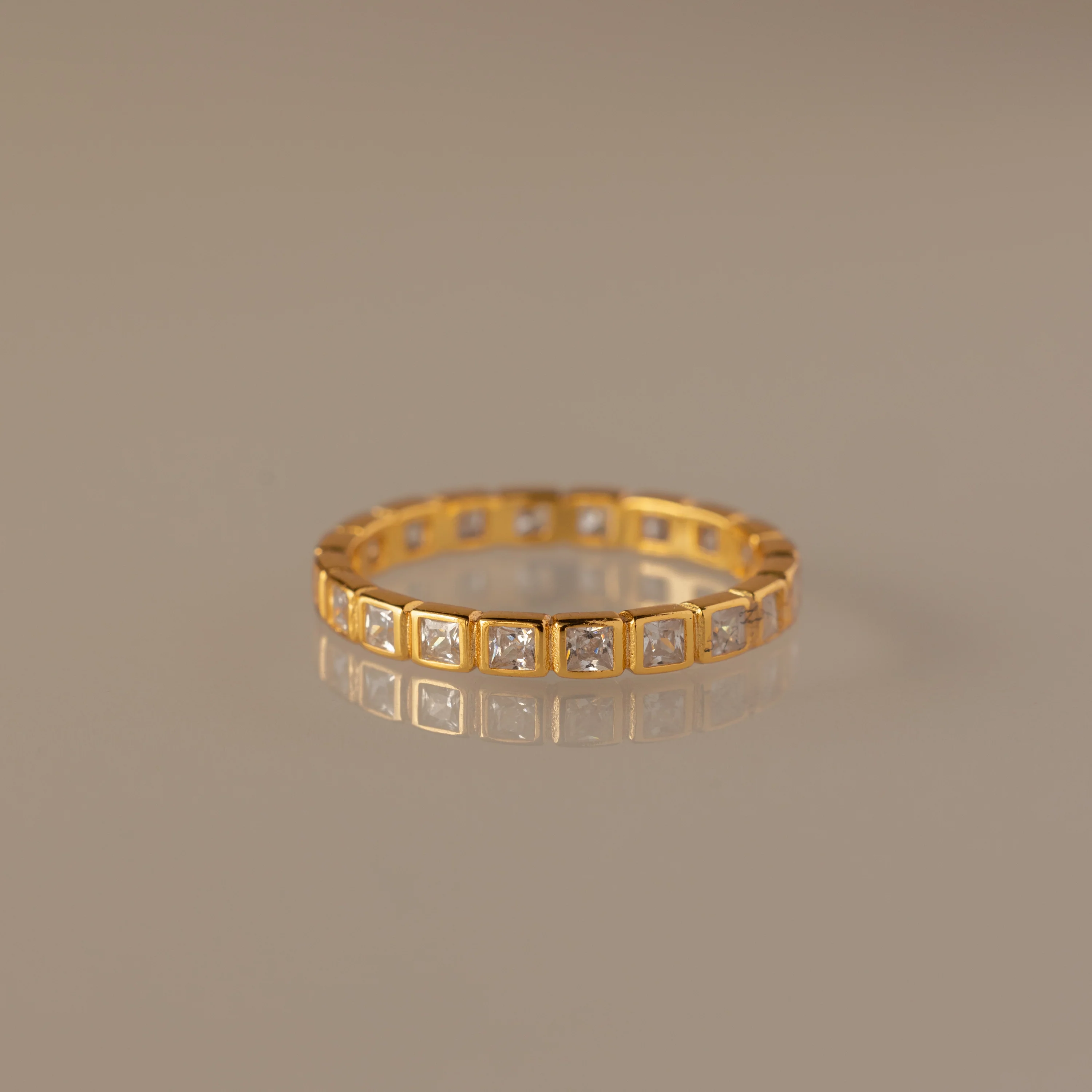 Eternity Bezel Birthstone Ring - Image 10
