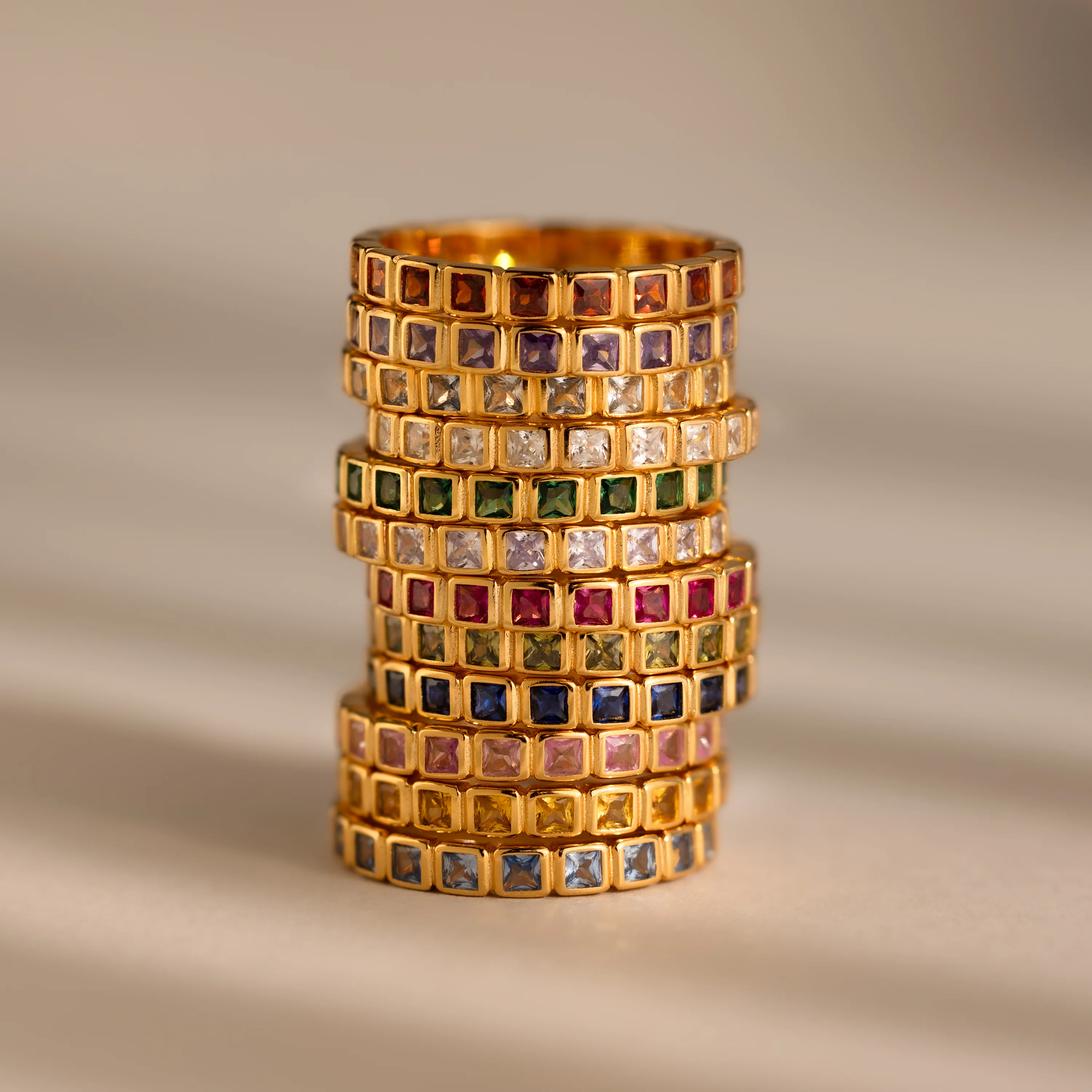 Eternity Bezel Ruby Ring - Image 7