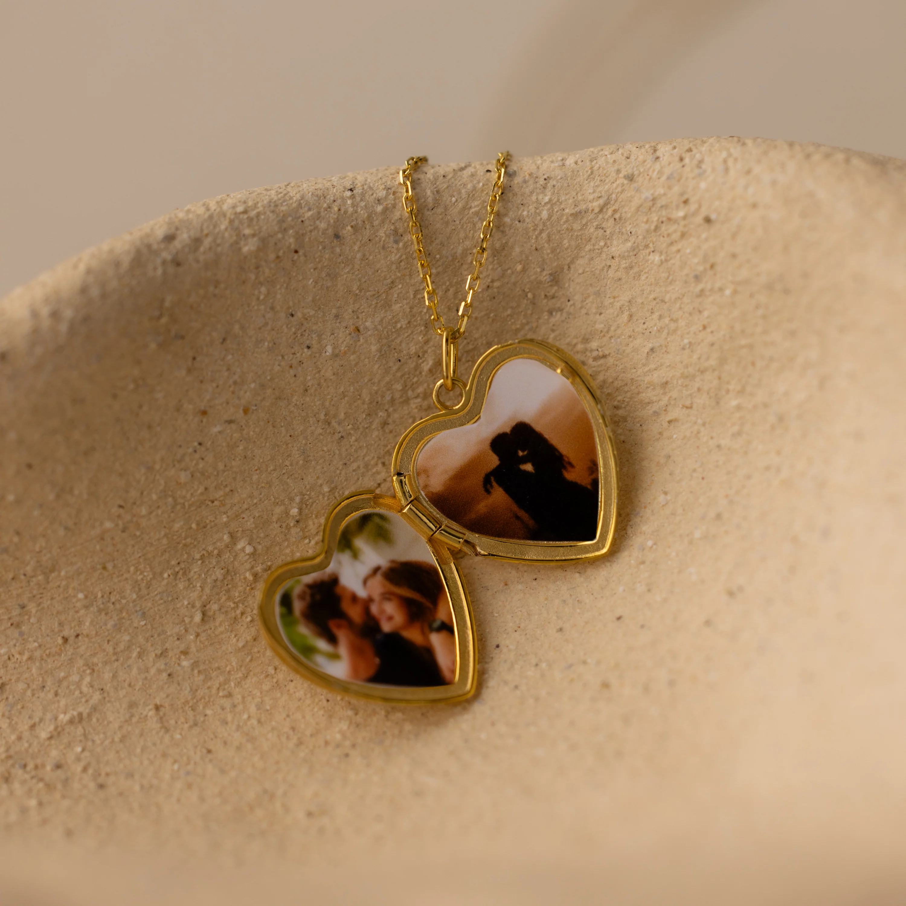 Handwriting Heart Locket Necklace - Image 8