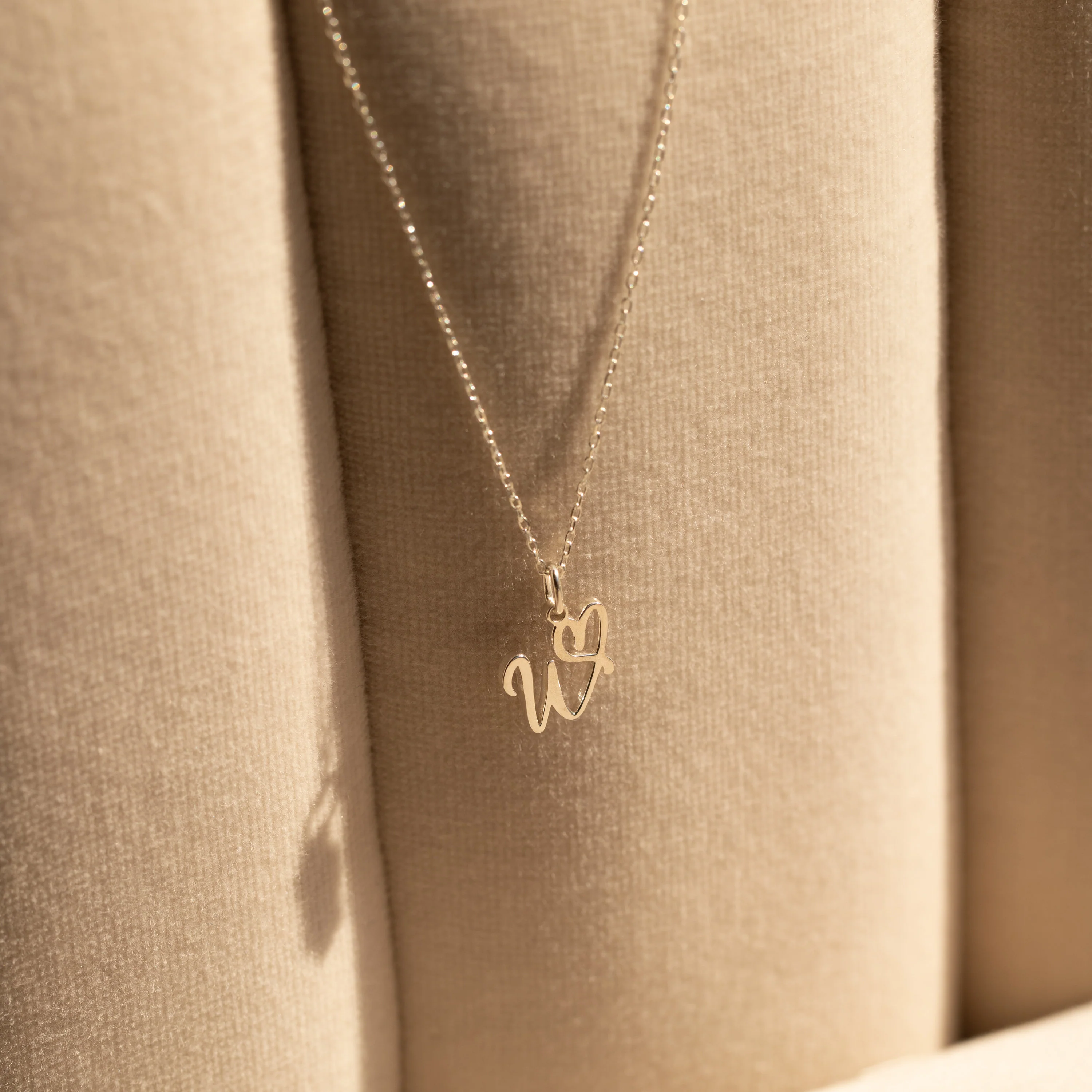 Initial Heart Necklace - Image 5