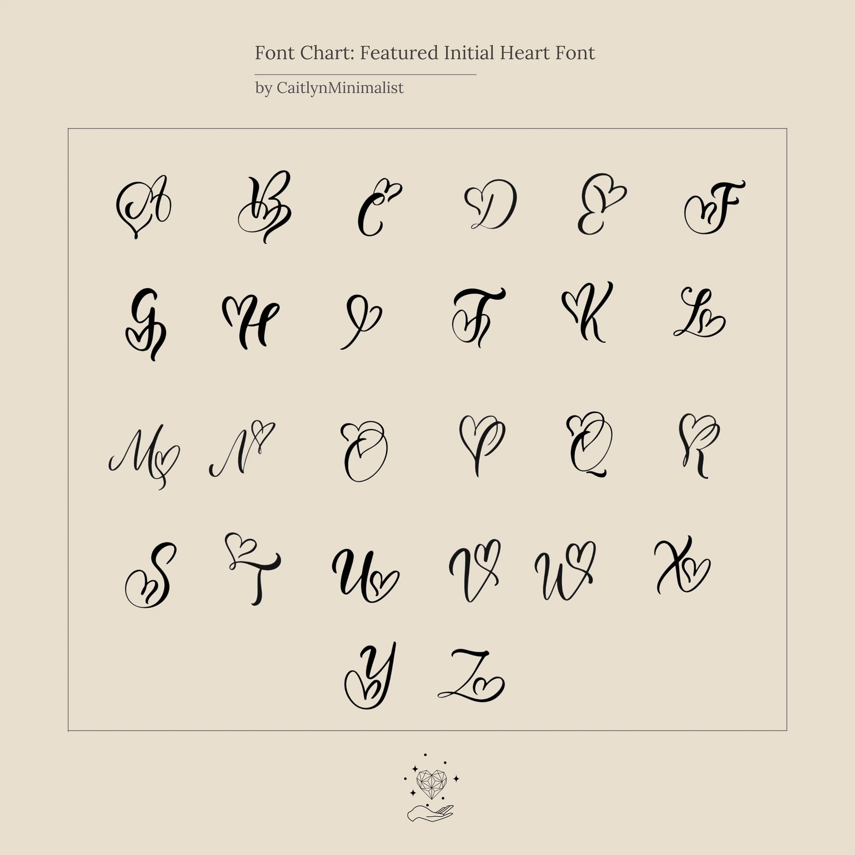 Initial Heart Necklace - Image 7