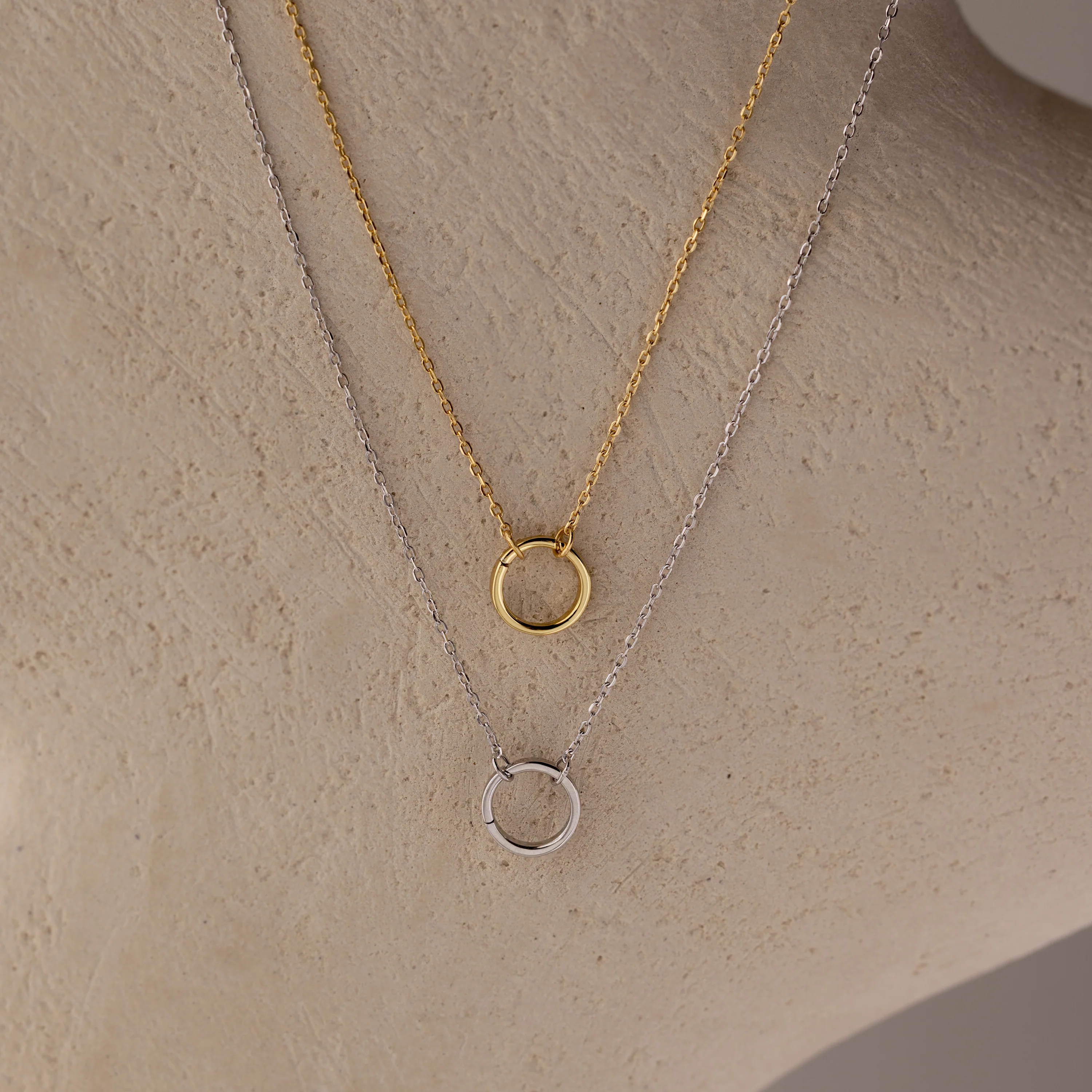 Large Rolo Clasp Necklace - Image 3