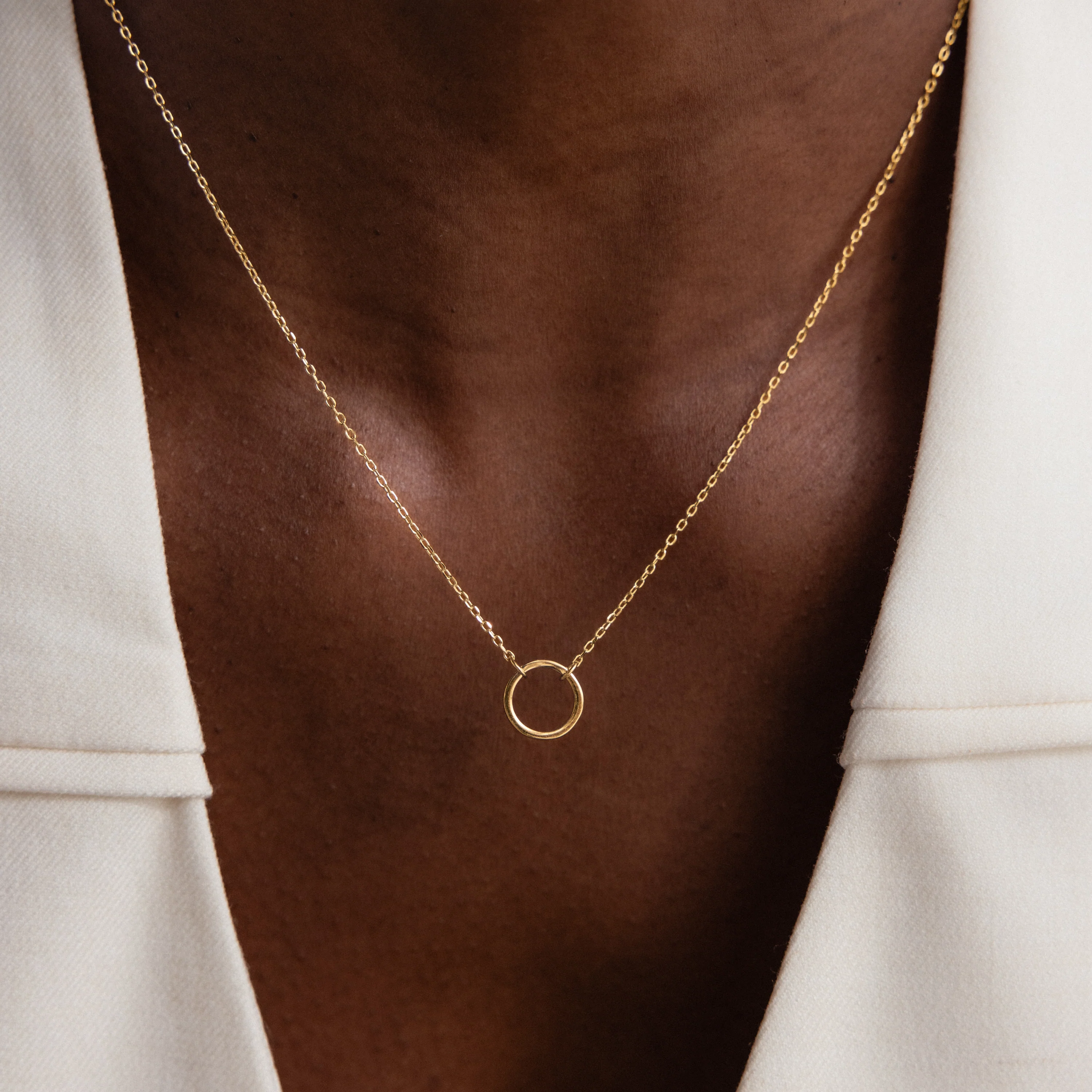 Large Rolo Clasp Necklace - Image 4