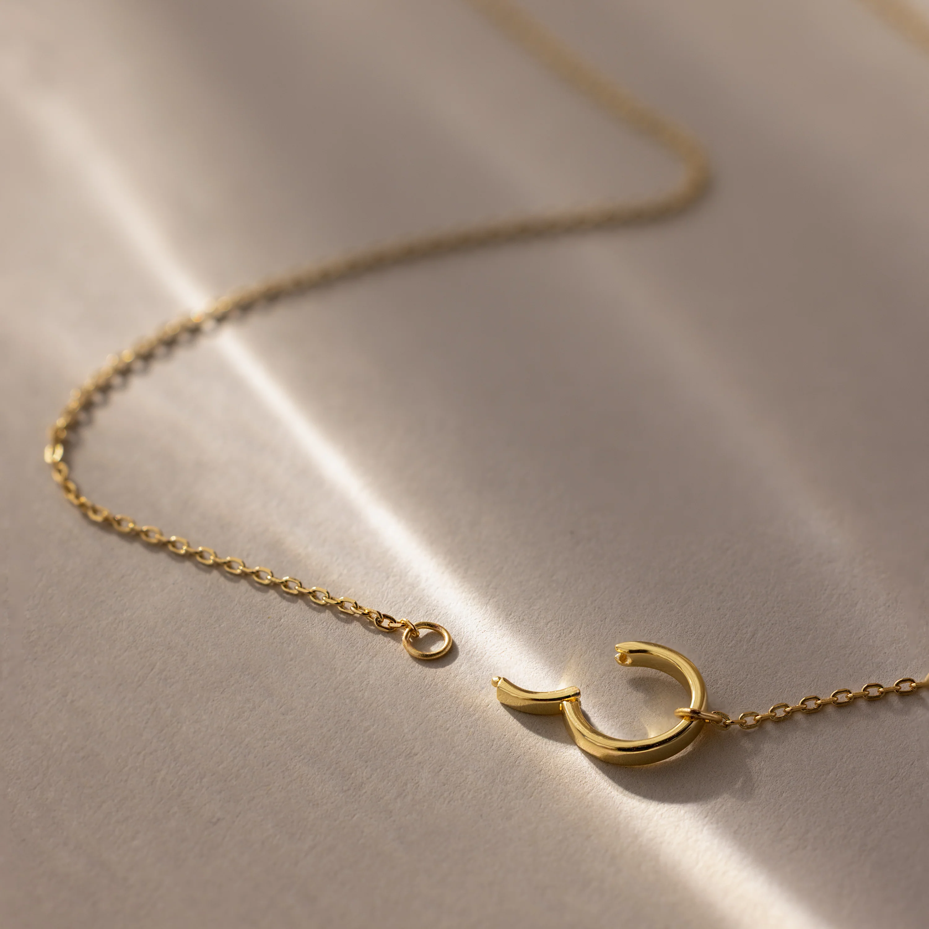 Large Rolo Clasp Necklace - Image 5