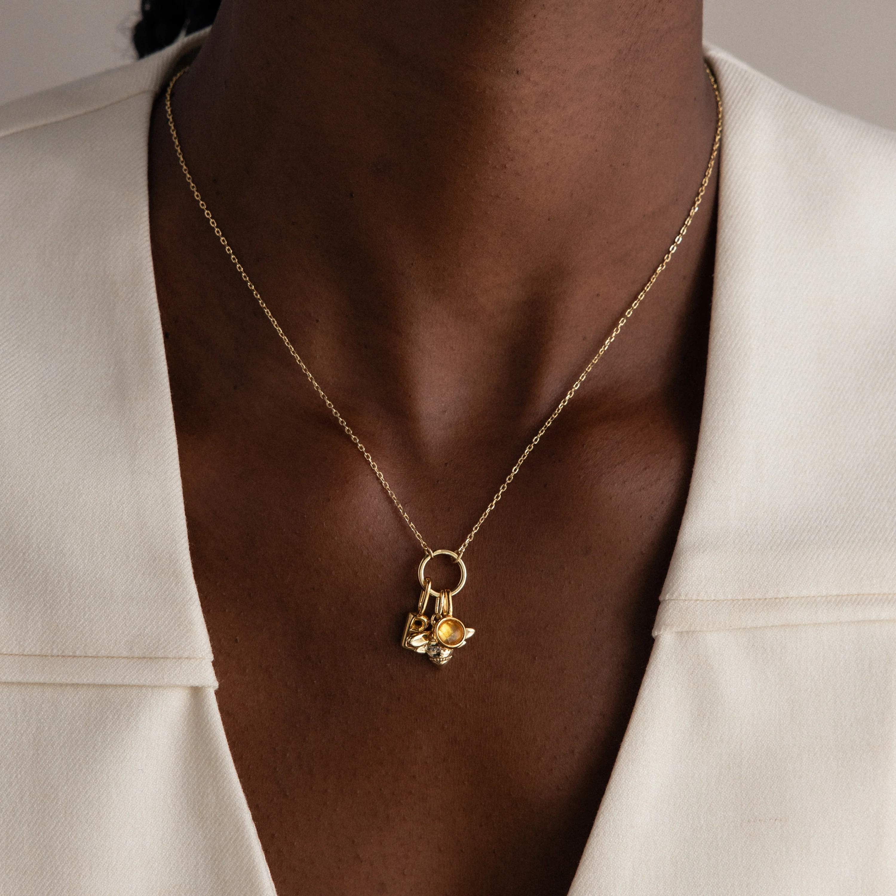 Large Rolo Clasp Necklace - Image 8