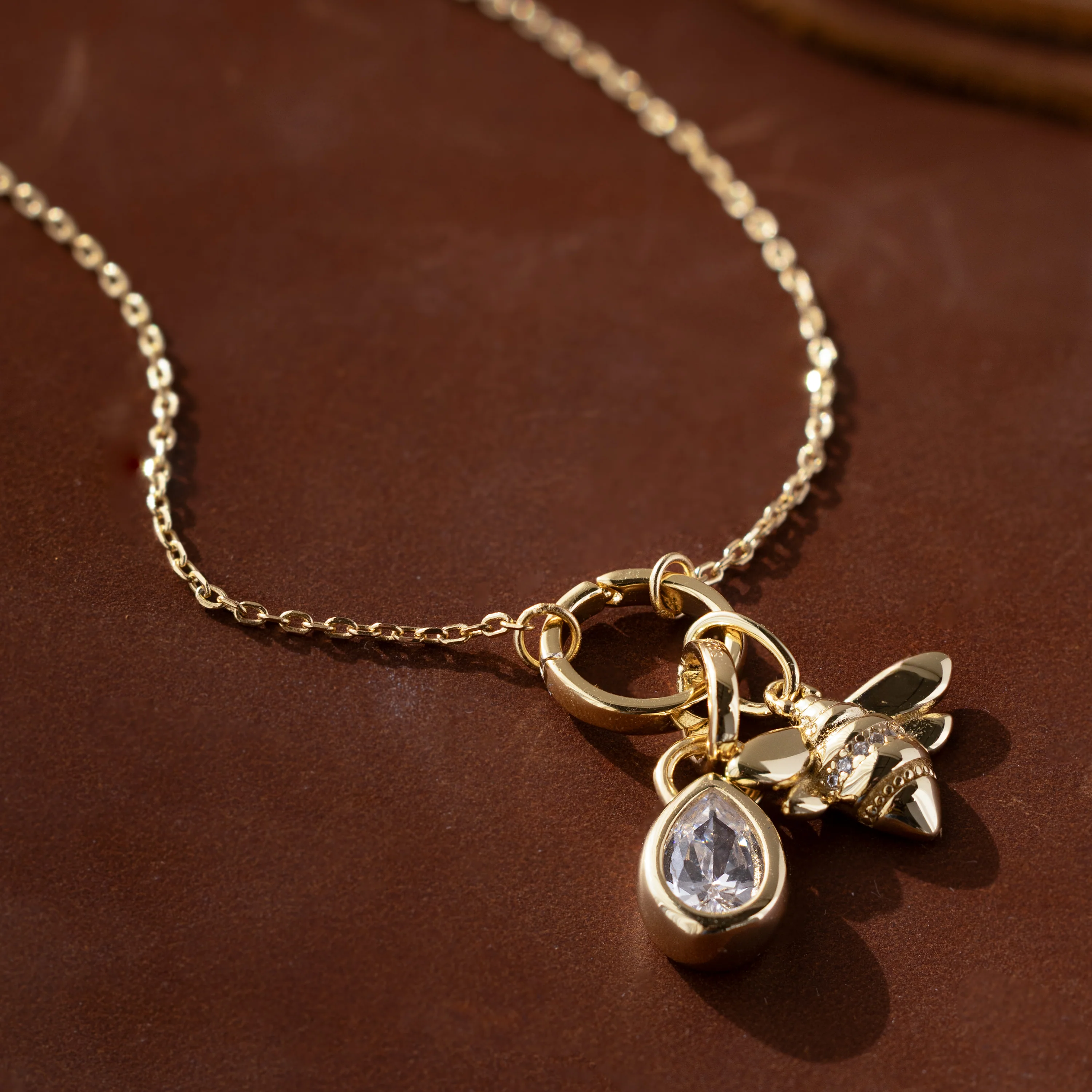Large Rolo Clasp Necklace - Image 9