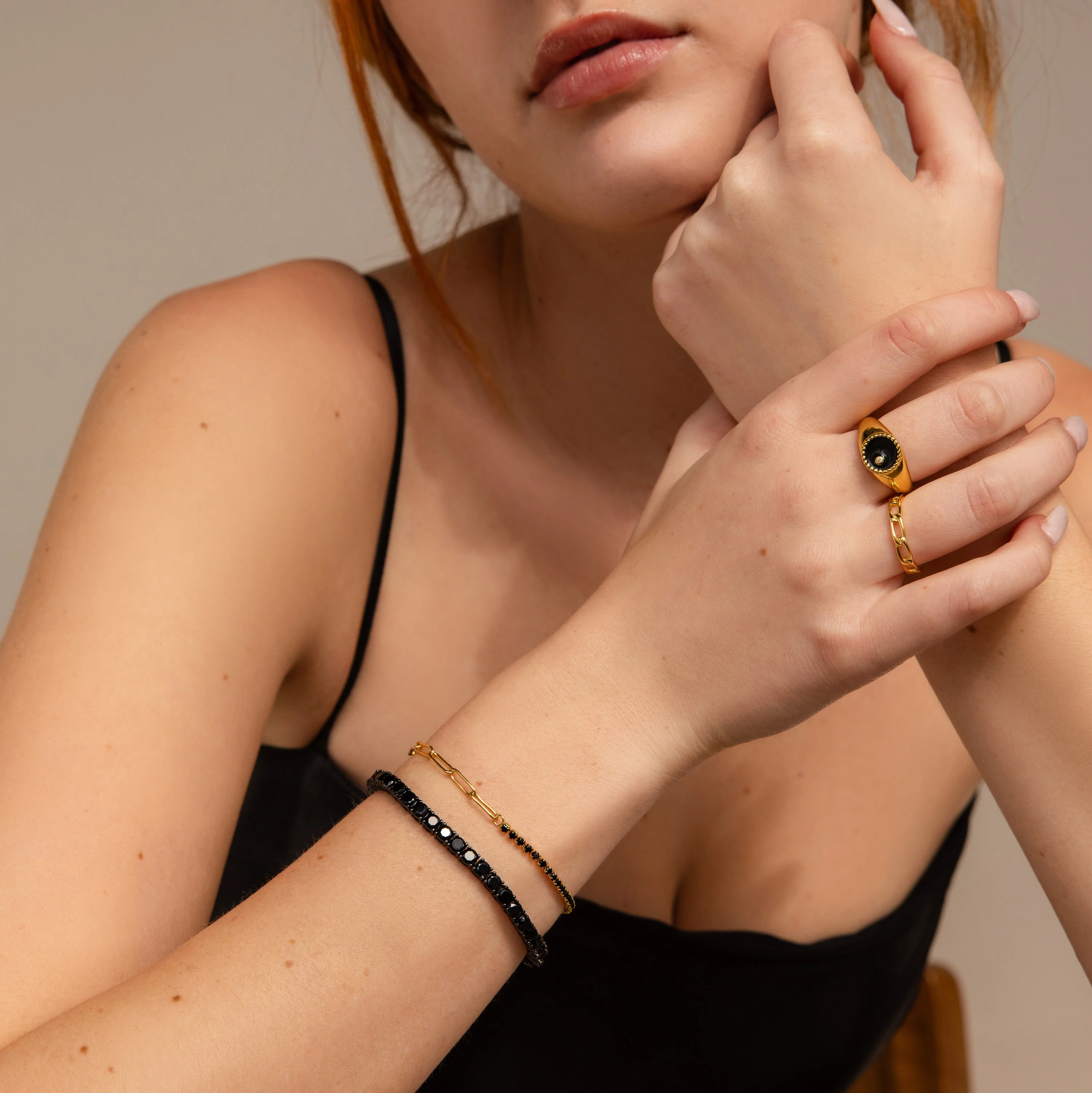 Onyx Tennis Bracelet - Image 7