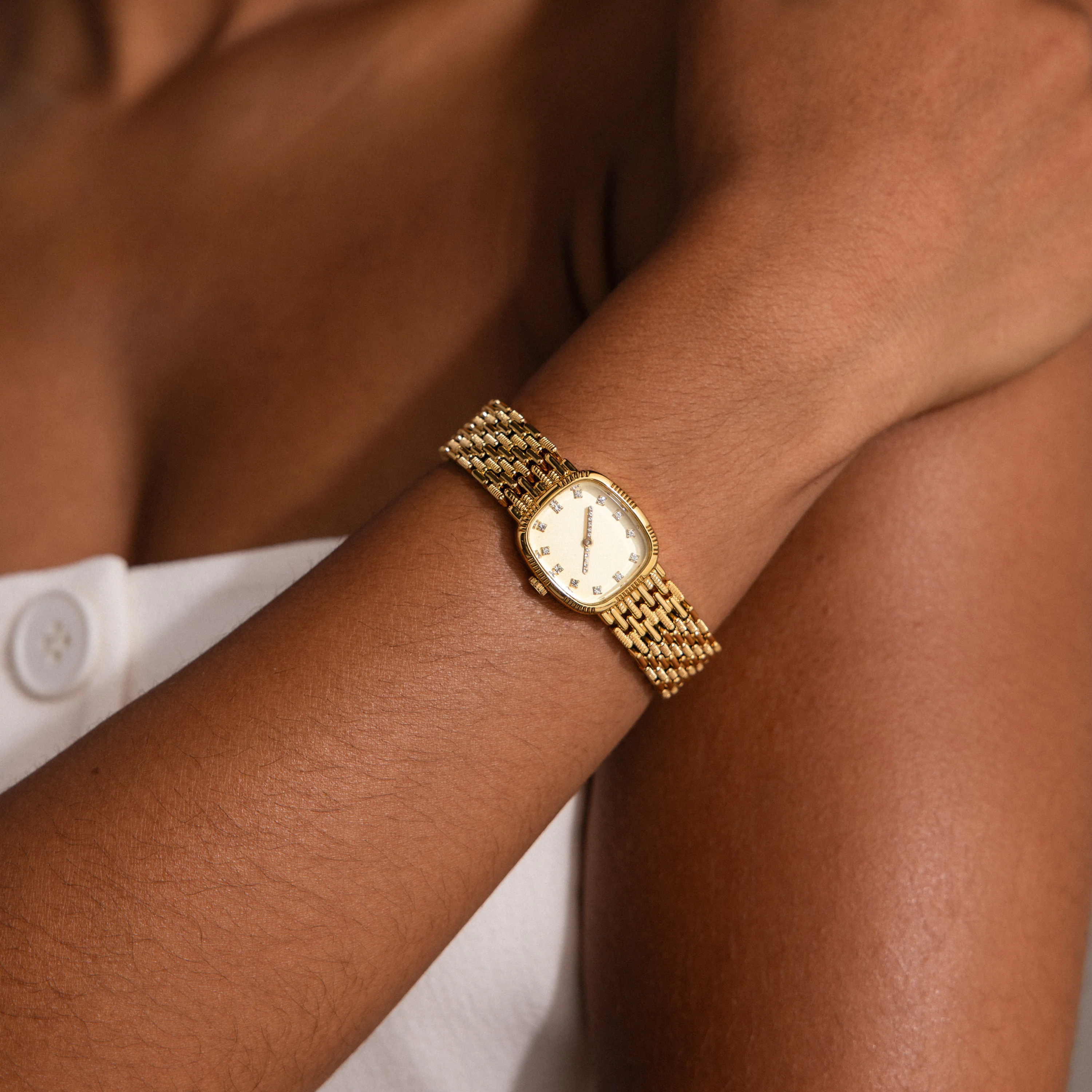 Pave Woven Timepiece - Image 2