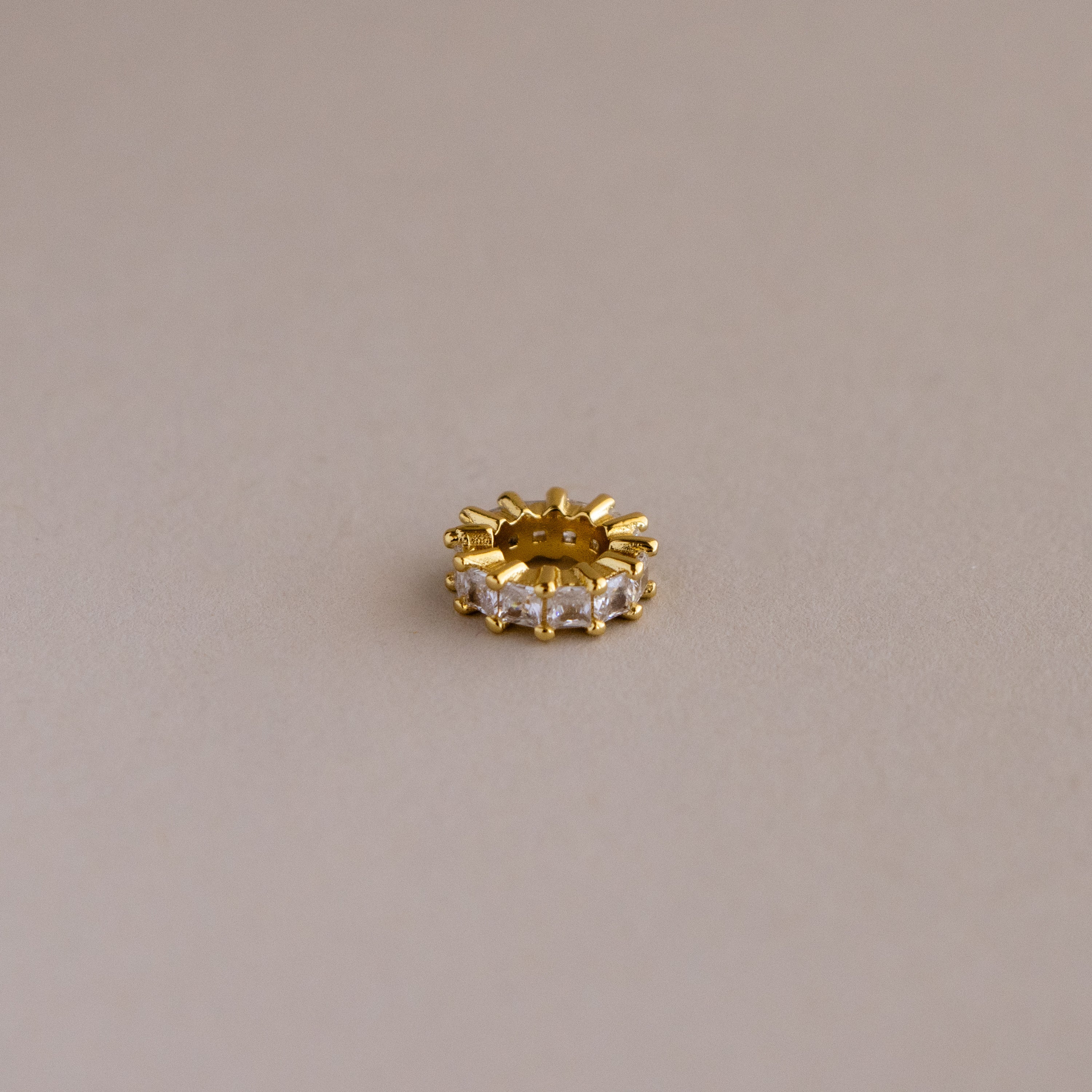 Princess-Cut Diamond Charm