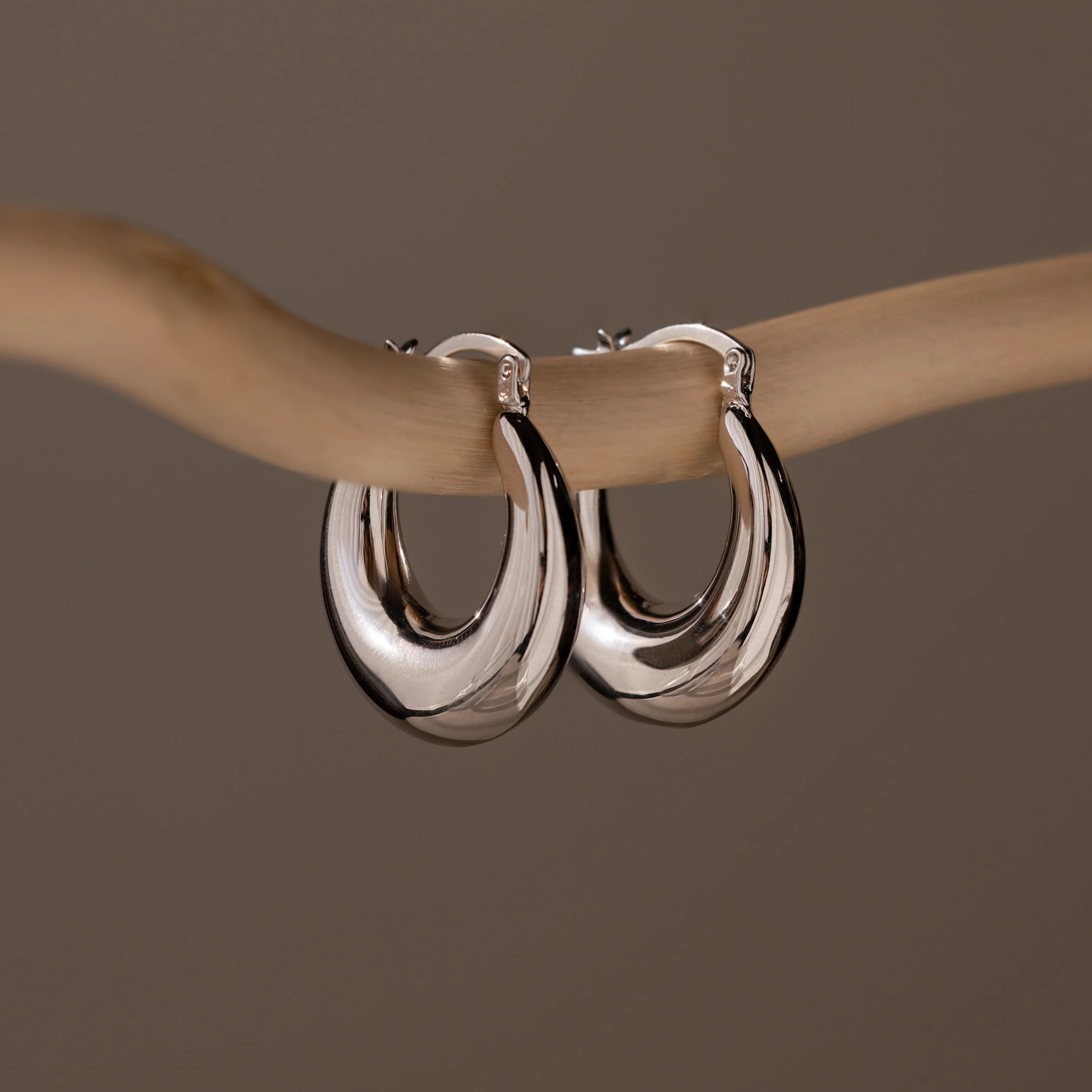 Sculpted Hoops