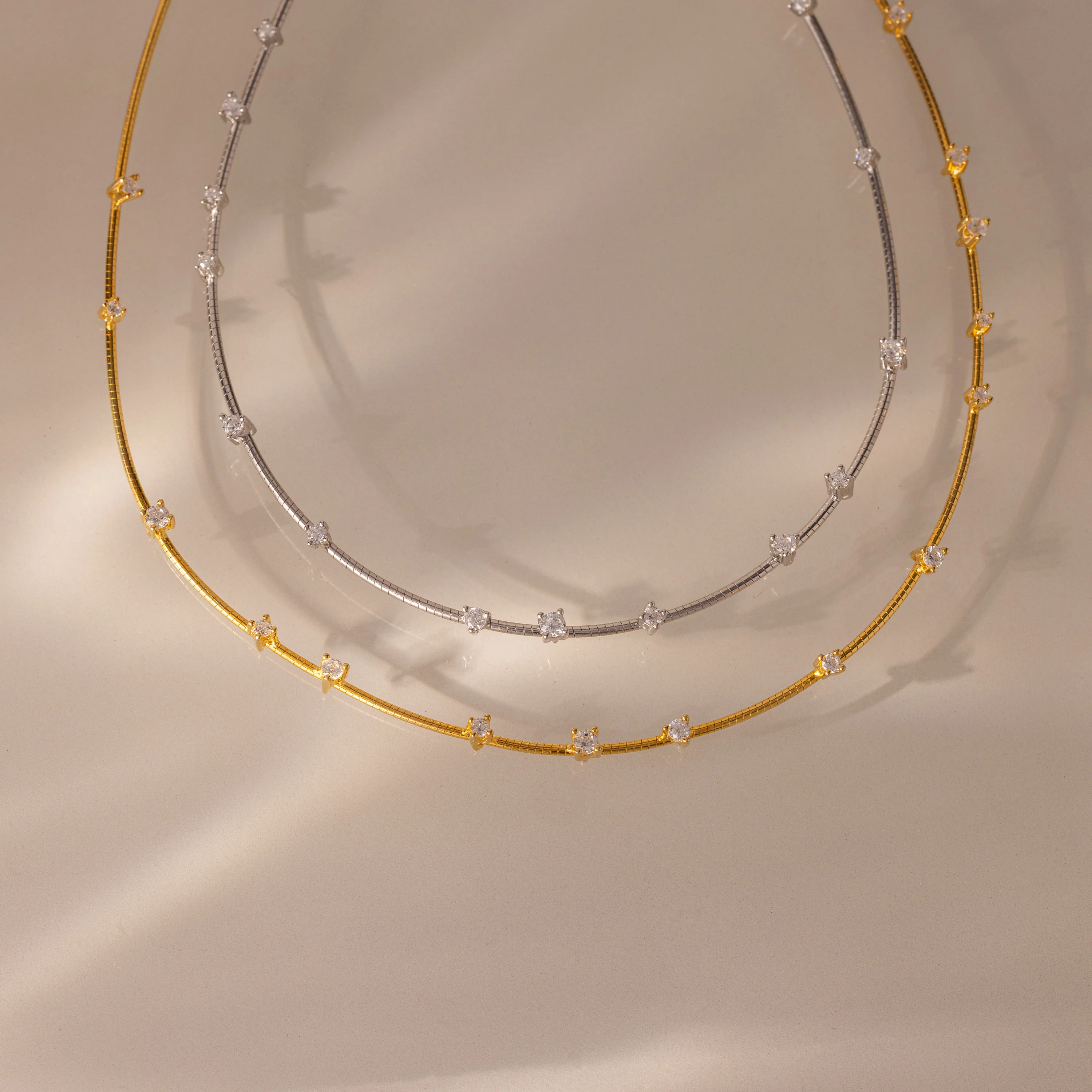 Sprinkle Diamond Necklace - Image 7