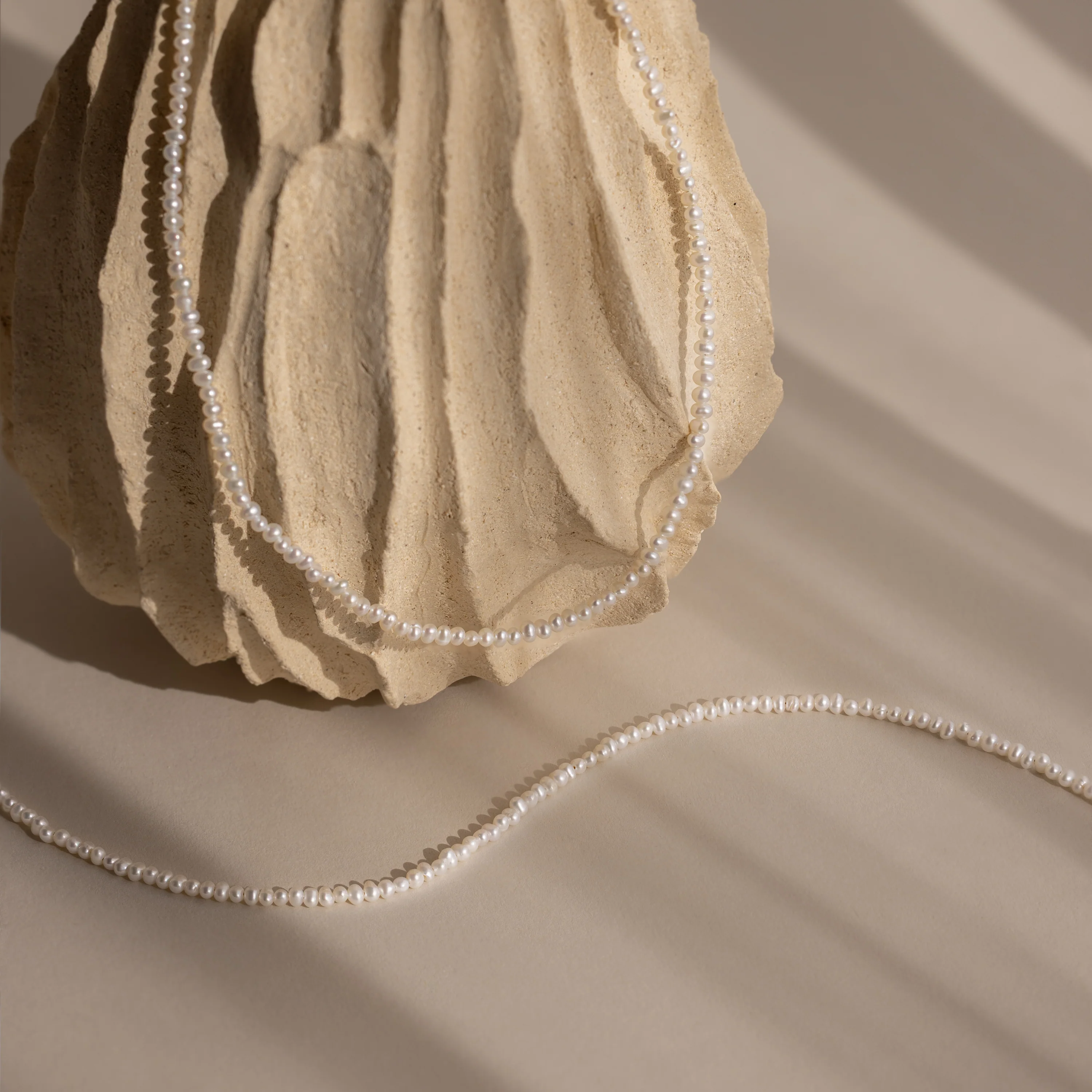 Summer Pearl Beaded Necklace - Image 8