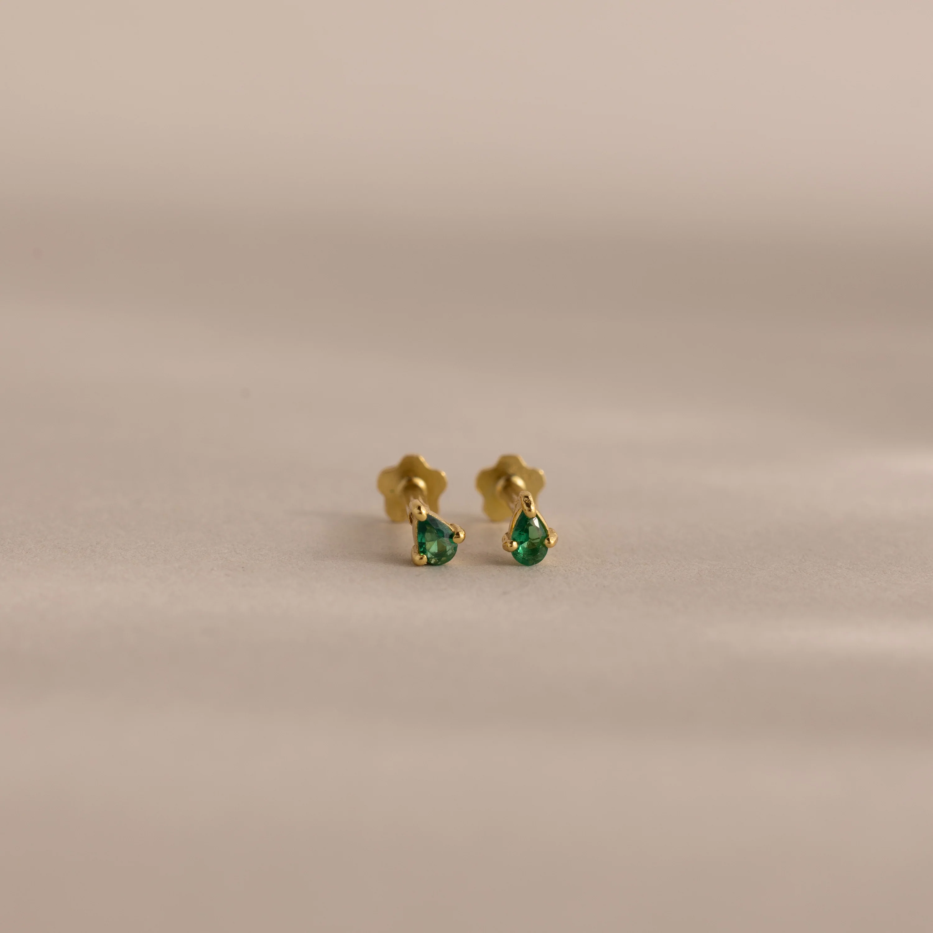 Teardrop Birthstone Flatback Studs - Image 6