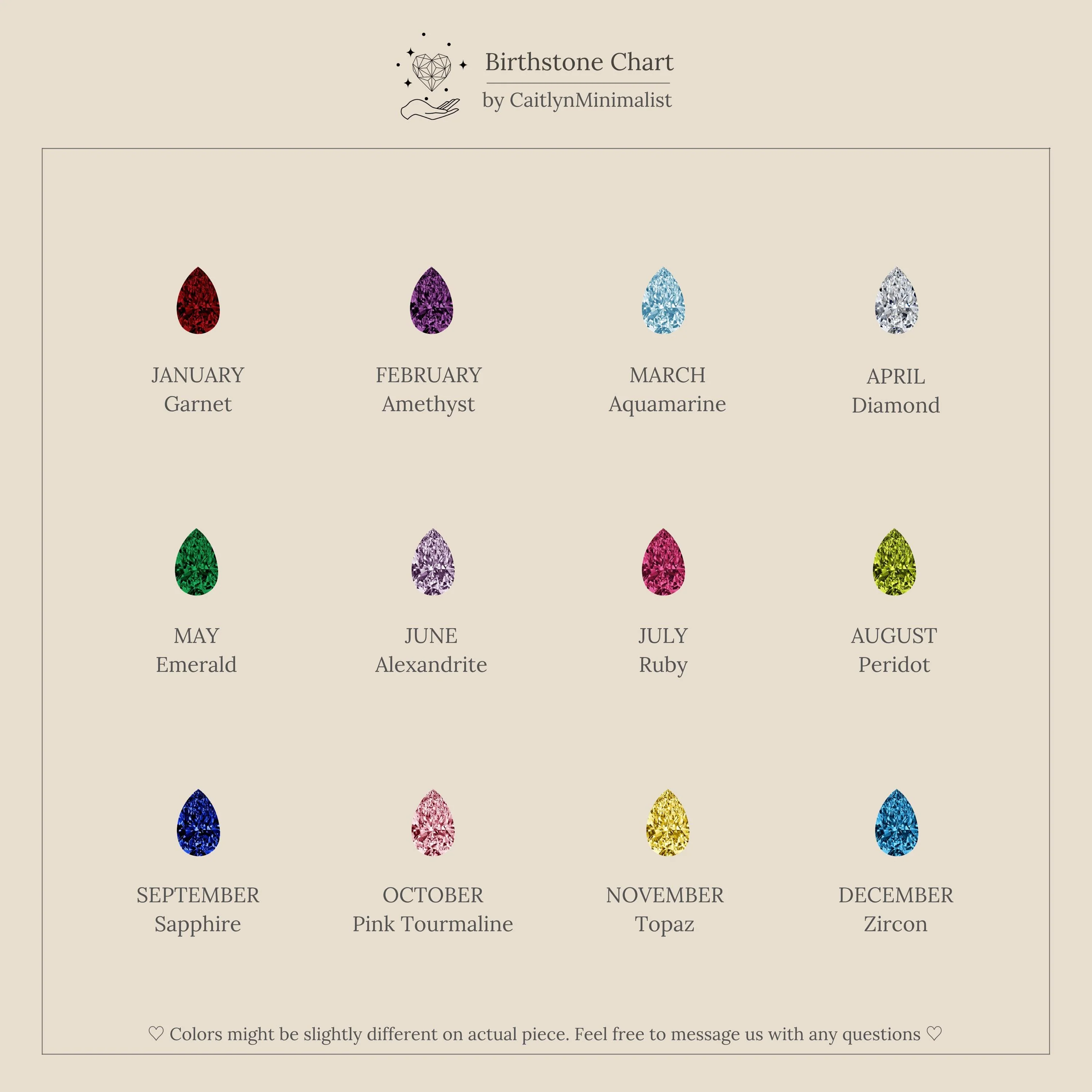 Teardrop Diamond Flatback Studs - Image 4