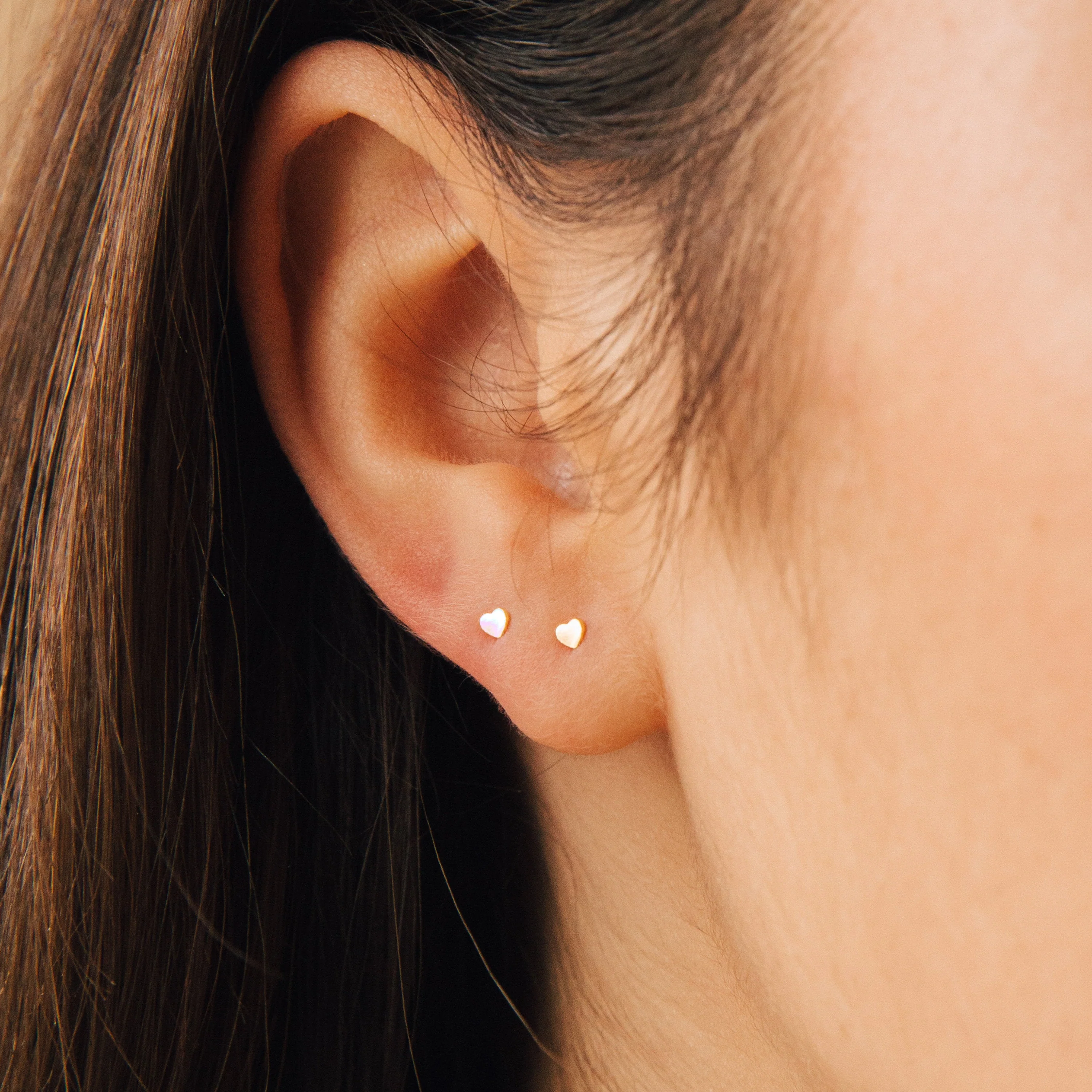 Tiny Heart Studs - Image 2