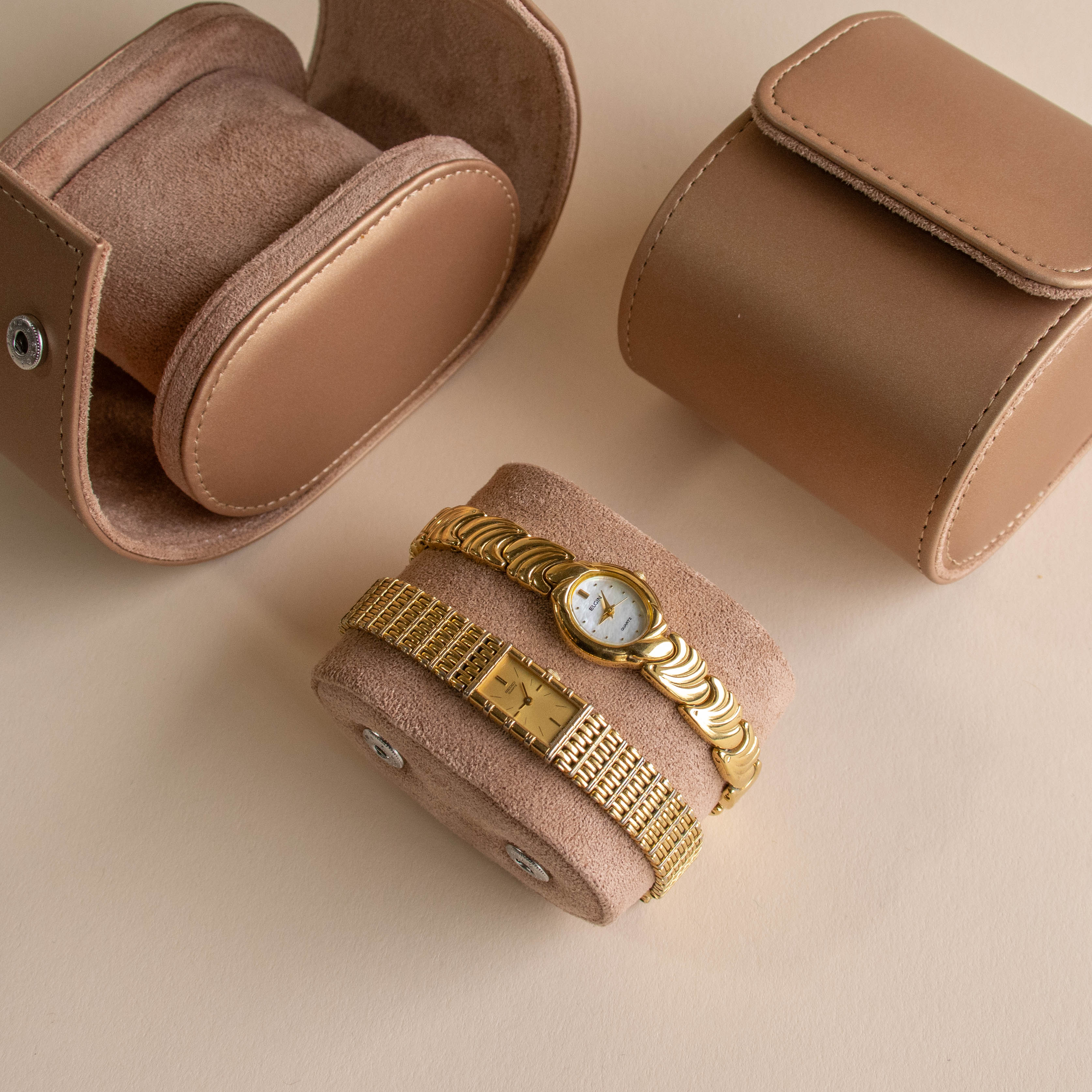 Woven Mesh Pave Timepiece - Image 7